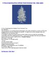 2' Pre-Lit Sparkling Silver Artificial Tinsel Christmas Tree - Clear Lights