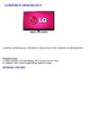 LG 42LE7300 42 Infinia LED LCD TV