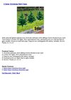 2 Solar Christmas Path Trees