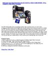 NEW Dual Cam High Resolution BLACK DIGITAL VIDEO CAMCORDER STILL CAMERA (16GB SDHC Included)