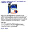 NEW Dual Cam High Resolution Blue DIGITAL VIDEO CAMCORDER STILL CAMERA (4GB SDHC Included)