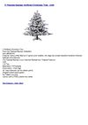 3' Flocked Alaskan Artificial Christmas Tree - Unlit