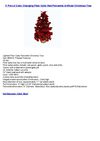 3' Pre-Lit Color Changing Fiber Optic Red Poinsettia Artificial Christmas Tree
