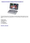 Panasonic DVD-LS82 8.5 Portable DVD Player with Headrest Kit