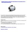 Panasonic HDC-DX1 AVCHD 3CCD High Definition DVD Camcorder with 12x Optical Image Stabilized Zoom