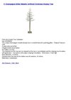4' Champagne Glitter Metallic Artificial Christmas Display Tree