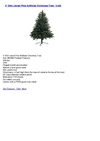 4' Slim Lionel Pine Artificial Christmas Tree - Unlit