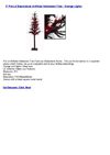 5' Pre-Lit Blackstone Artificial Halloween Tree - Orange Lights