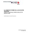 Módulo uno constructivismo