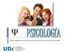 Programa de Psicología UDi
