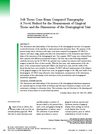 Soft Tissue Cone-Beam Computed Tomography: A Novel Method for the Measurement of Gingival Tissue and the Dimensions...