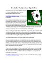 Free Online Blackjack Game Tips for Pros