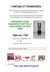 LUXE ET PARFUM POUR LES FÊTES