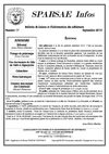 17 SPARSAE Infos Septembre 2010