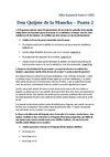 Don Quijote de la Mancha (punto 2)