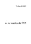 Je me souviens de 2010