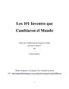 101 Inventos que cambiaron la Histora