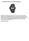 Casio Men's DW6900-1V G-Shock Classic Digital Watch