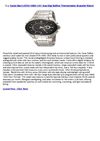 Casio Men's EFA119BK-1AV Ana-Digi Edifice Thermometer Bracelet Watch