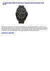 Bulova Men's 98B142 Precisionist Champlain Black Dial Rubber Strap Watch