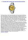 Invicta Men's 6961 II Collection Sport Yellow Dial Stainless Steel Watch