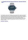 Omega Men's 2221.80.00 Seamaster 300M Quartz James Bond Blue Dial Watch