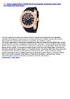 Swiss Legend Men's 20068-RG-03 Commander Collection Rose Gold Ion-Plated Blue Dial Watch