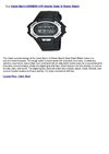 Casio Men's GWM850-1CR Atomic Solar G Shock Watch