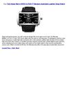 TAG Heuer Men's WW2110.FC6177 Monaco Automatic Leather Strap Watch