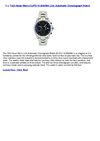TAG Heuer Men's CJF2110.BA0594 Link Automatic Chronograph Watch