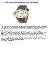 Timex Women's T20071 Easy Reader Brown Leather Watch
