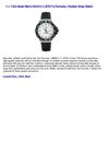 TAG Heuer Men's WAH1111.BT0714 Formula 1 Rubber Strap Watch