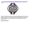 Timex Ironman Road Trainer Heart Rate Monitor Watch, PlumSilver, Mid Size