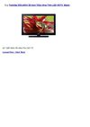 Toshiba 22SL400U 22-Inch 720p Ultra Thin LED HDTV, Black