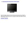 Sony Bravia EX700 Series 46-Inch LED HDTV, Black
