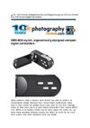 HMX-M20 stylish, ergonomically-designed compact digital camcorders. 