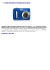 Kodak EasyShare C143 Digital Camera (Blue)