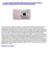 Nikon Coolpix S560 10MP Digital Camera with 5x Optical Vibration Reduction (VR) Zoom with 2.7 inch LCD (Cherry Blossom)