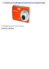 Polaroid t1031 10.0 MP Digital Still Camera with 3.0 LCD Display (Orange)