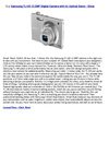 Samsung TL105 12.2MP Digital Camera with 4x Optical Zoom - Silver