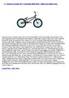 Eastern Growler 2011 Complete BMX Bike - Matte Gun Metal Grey