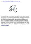 Diamondback Serene Citi Women's Comfort Bike