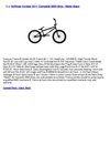 Hoffman Condor 2011 Complete BMX Bike - Matte Black