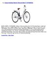 Sanyo Eneloop Electric Bicycle Bike CY-SPA600NA