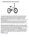 Cadillac Escalade Freestyle Bike (20-Inch Wheels)