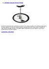 M-Wave Unicycle (20-Inch Wheel)