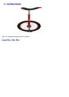 Uno Red Unicycle
