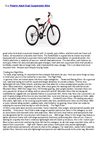 Polaris Adult Dual Suspension Bike