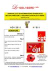 Le Journal CGT n°1-Nov 2010 pour les salariés de la SECU en Isère 