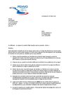 Positions du PEHVO suite rapport du CE - 23.03.10